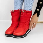 Ghete Dama 3YKQ15 Rosu » meishop.life