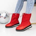 Ghete Dama 3YKQ15 Rosu » meishop.life