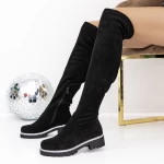 Cizme Dama 3JF17 Negru » meishop.life