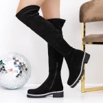 Cizme Dama 3JF17 Negru » meishop.life