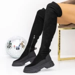 Cizme Dama 3KD11 Negru » meishop.life