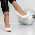 Pantofi Stiletto 3DC50 Bej » meishop.life