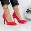 Pantofi Stiletto 3DC50 Rosu | Mei