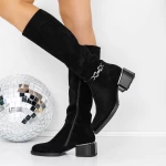 Cizme Dama 3C12 Negru » meishop.life