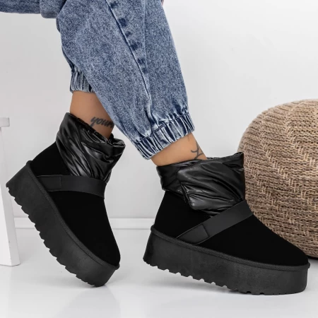 Ghete Dama 3XJ109 Negru » meishop.life