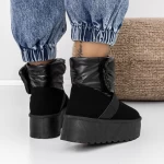 Ghete Dama 3XJ109 Negru » meishop.life