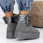 Ghete Dama 3XJ109 Gri » meishop.life