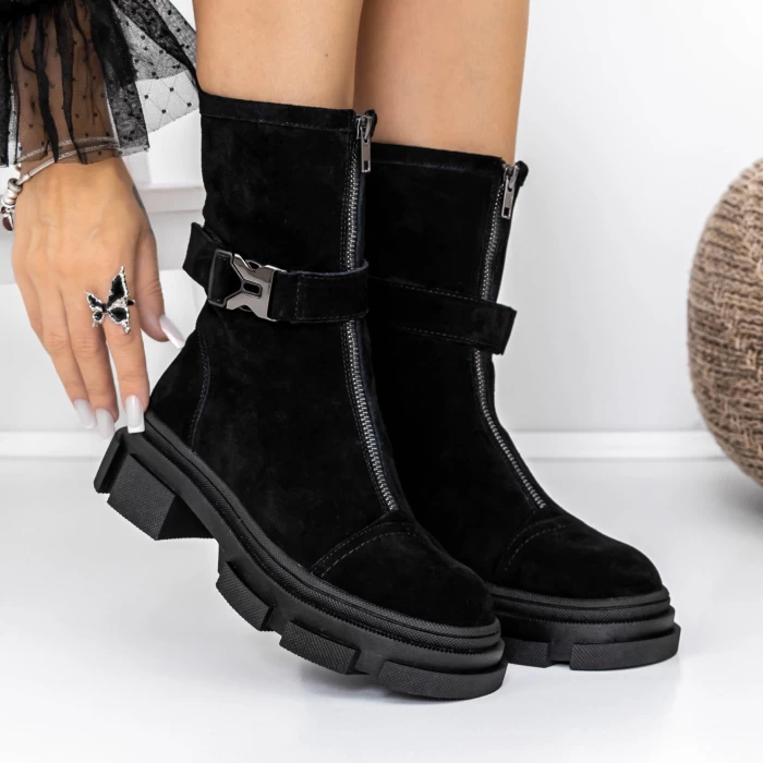 Ghete Dama TN6315-2 Negru » meishop.life