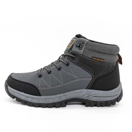 Ghete Barbati PGZA1038-4 Gri » meishop.life