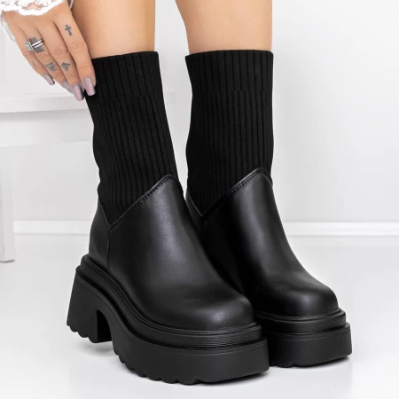 Ghete Dama 3WL61 Negru » meishop.life