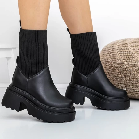 Ghete Dama 3WL61 Negru » meishop.life