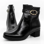 Botine Dama A1022 Negru » meishop.life