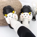 Papuci Dama de Casa W-23 Negru » meishop.life