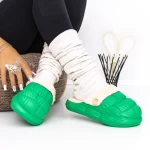 Papuci Dama de Casa W-20 Verde » meishop.life