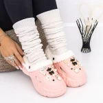 Papuci Dama de Casa A241-1 Roz » meishop.life