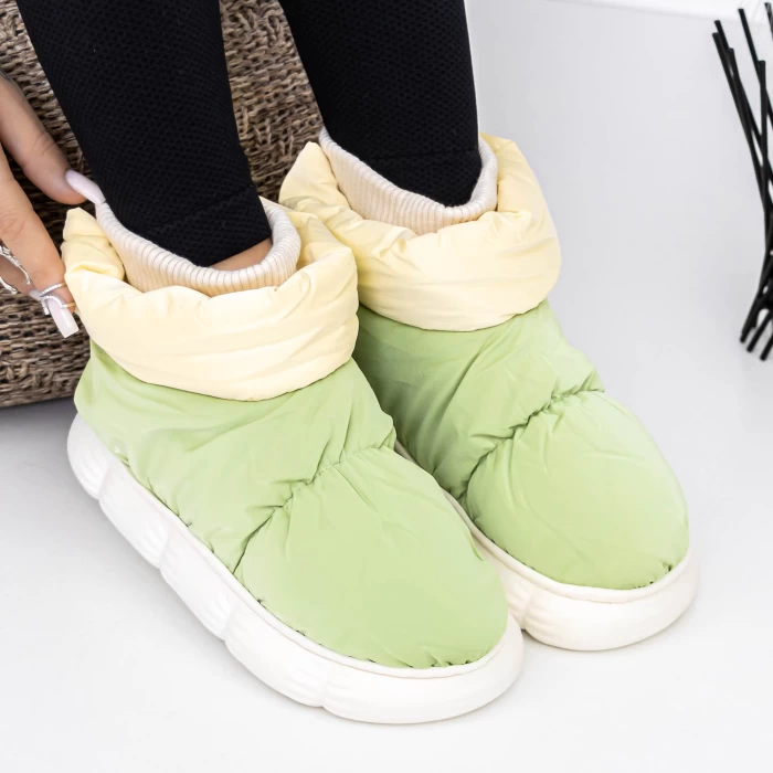 Papuci Dama de Casa A-622 Verde » meishop.life