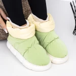 Papuci Dama de Casa A-622 Verde » meishop.life