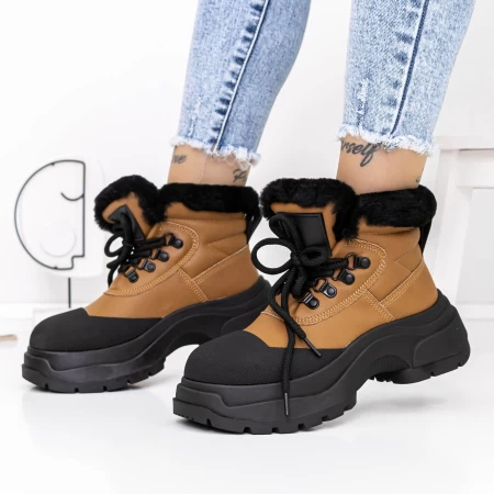 Ghete Dama 3YJ7 Galben » meishop.life