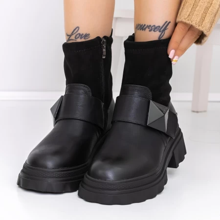 Ghete Dama 3MX18 Negru » meishop.life