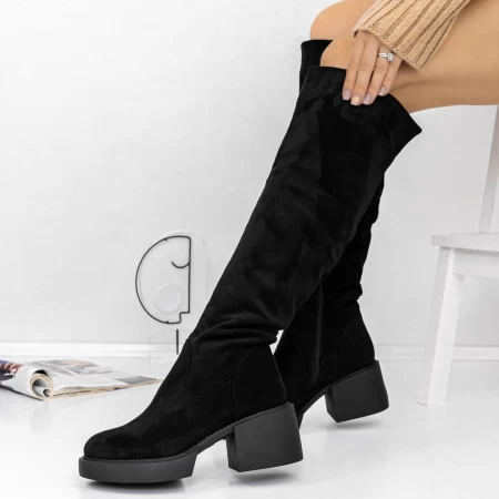 Cizme Dama 3MX27 Negru » meishop.life