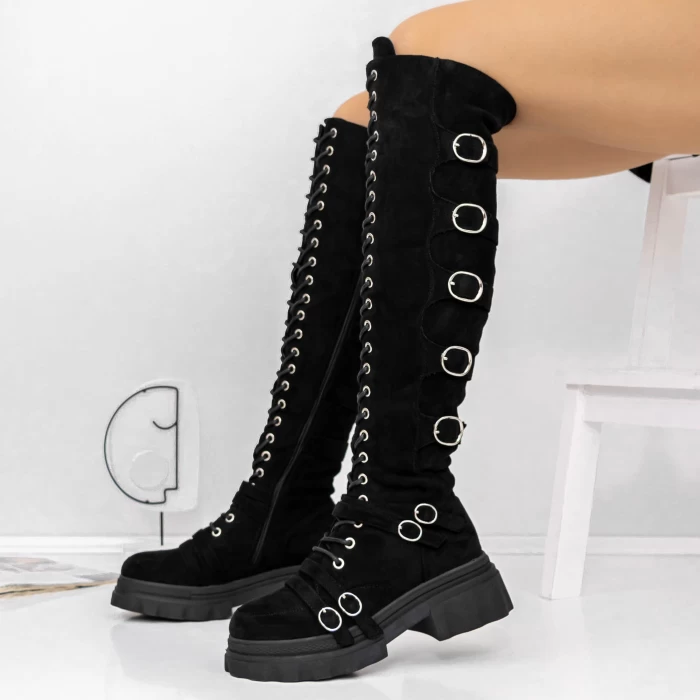 Cizme Dama 3ZP6 Negru » meishop.life