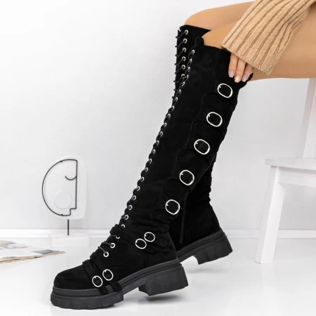 Cizme Dama 3ZP6 Negru » meishop.life