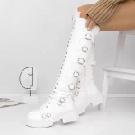 Cizme Dama 3ZP6 Alb » meishop.life