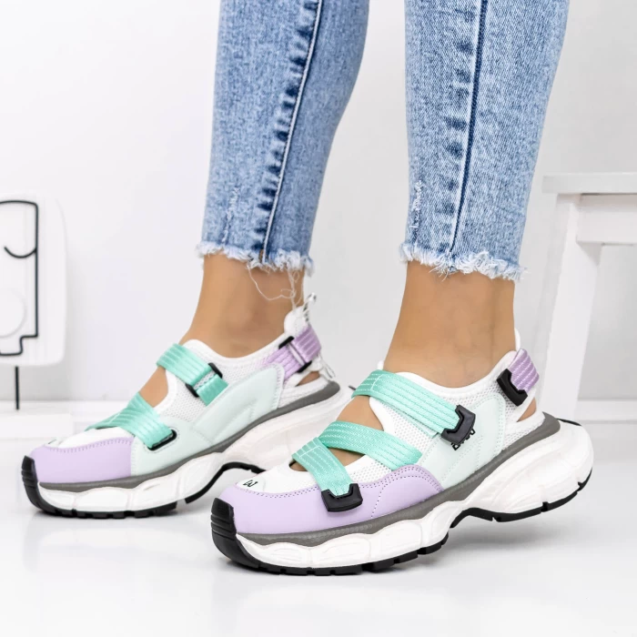 Pantofi Sport Dama 2206 Albastru » meishop.life