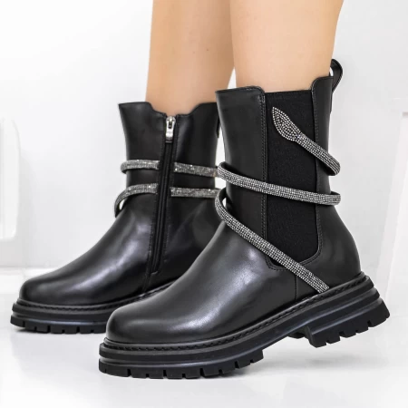 Ghete Dama 3MX25 Negru » meishop.life