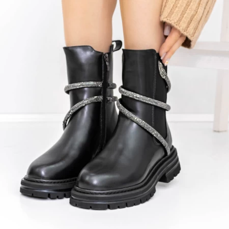 Ghete Dama 3MX25 Negru » meishop.life
