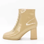 Botine Dama cu Toc gros 6612 Piersica » meishop.life