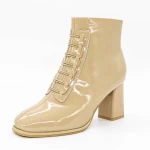 Botine Dama cu Toc gros 6612 Piersica » meishop.life