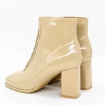Botine Dama cu Toc gros 6612 Piersica » meishop.life