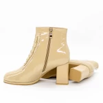 Botine Dama cu Toc gros 6612 Piersica » meishop.life
