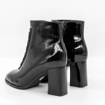 Botine Dama cu Toc gros 6612 Negru » meishop.life