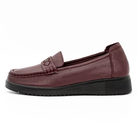 Pantofi Casual Dama 220705 Visiniu » meishop.life