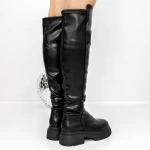 Cizme Dama 3WL125 Negru » meishop.life