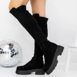 Cizme Dama 3WL125 Negru » meishop.life