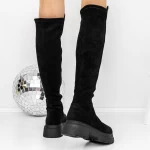 Cizme Dama 3WL125 Negru » meishop.life