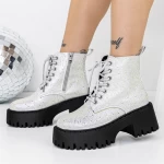 Ghete Dama 3WL115 Argintiu » meishop.life