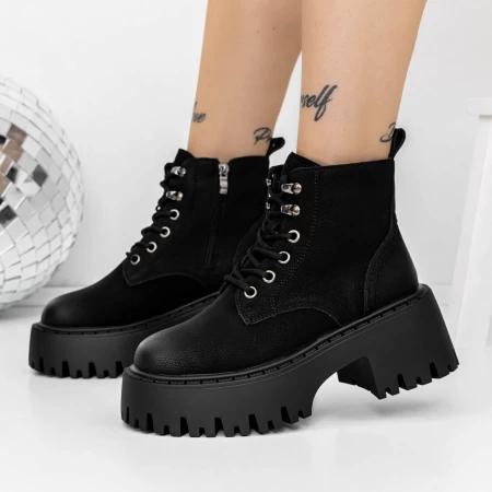 Ghete Dama 3WL116 Negru » meishop.life