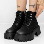 Ghete Dama 3WL116 Negru » meishop.life