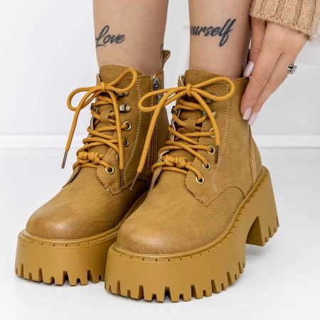 Ghete Dama 3WL116 Galben » meishop.life