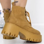 Ghete Dama 3WL116 Galben » meishop.life