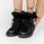 Ghete Dama 3XJ110 Negru » meishop.life