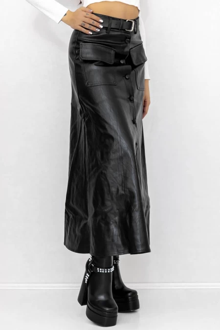 Fusta Dama MC9373 Negru » meishop.life