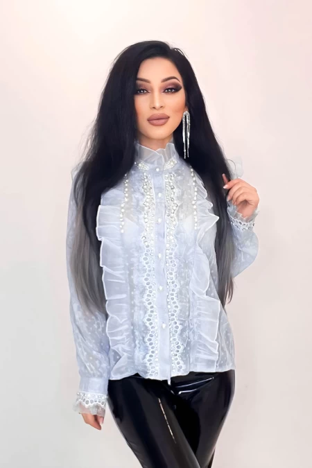 Camasa Dama C9647 Albastru deschis » meishop.life