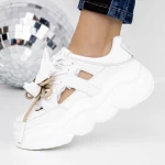 Pantofi Sport Dama 3WL76 Alb » meishop.life