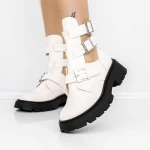 Ghete Dama 3WL91 Alb » meishop.life