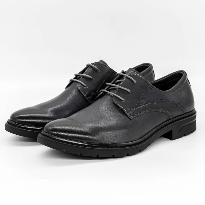 Pantofi Barbati K82207 Gri inchis » meishop.life